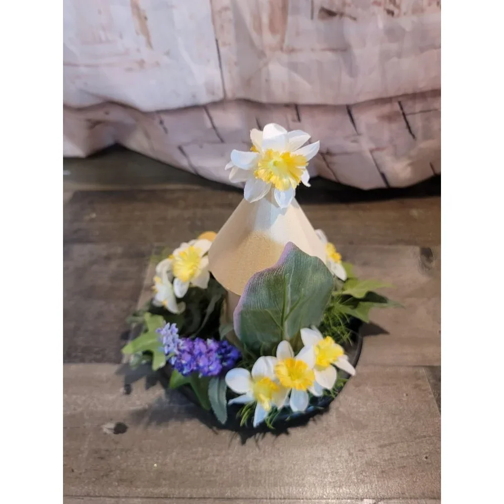 Ikea bird house flower spring decor‎ floral